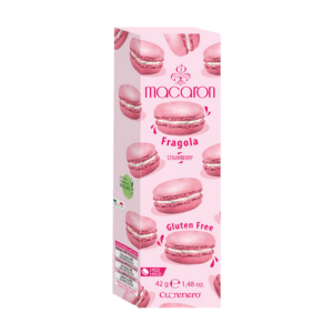 cuorenero macarons alla fragola 42g x15