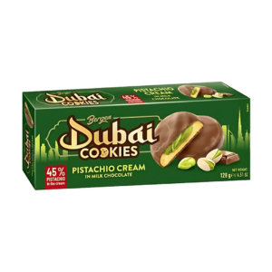 bergen dubai style cookies pistachio 96g x30