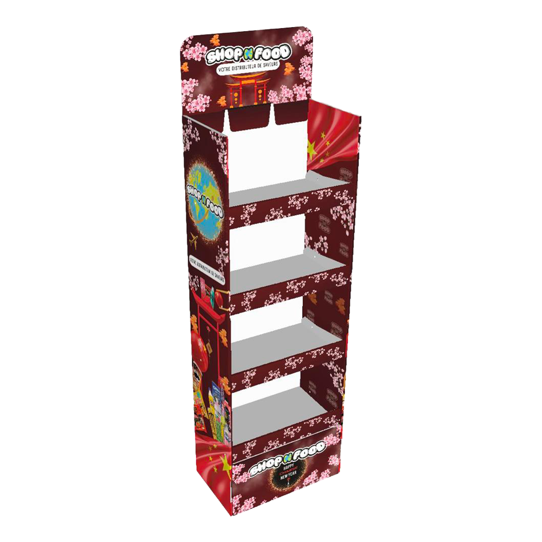 plv box ÉtagÈre nouvel an chinois h153cm x l62.1cm x 48.5cm plv box ÉtagÈre nouvel an chinois h153cm x l62.1cm x 48.5cm