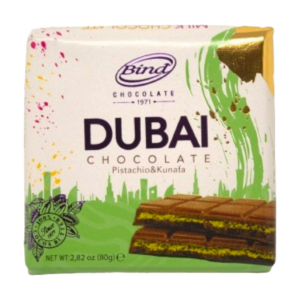 bind dubai chocolate pistachio & kunafah 80g x9