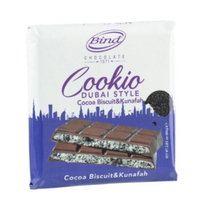 bind cookio cocoa biscuit & kunafah 80g x9