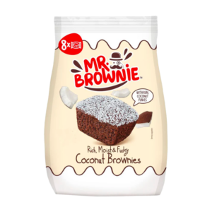 mr brownie brownies noix de coco 200g x12