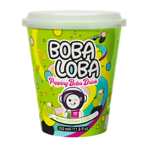 boba loba melon & cream soda 350ml x4