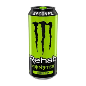 monster energy rehab green tea fr 458ml x12