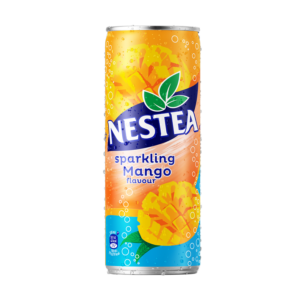 nestea ice tea sparkling mango seek can 330ml x24
