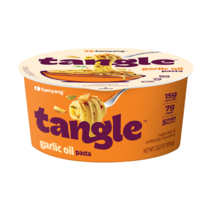 samyang tangle big bowl garlic oil pasta 100g x6
