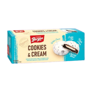 bergen cookies & cream 128g x18