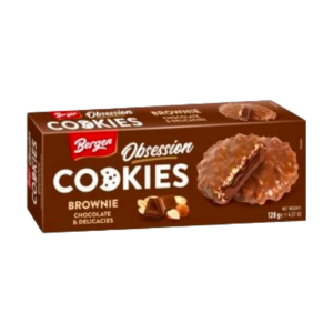 bergen obsession brownie cookies 128g x18