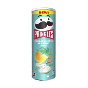 pringles cream cheese & herbs 165g x19