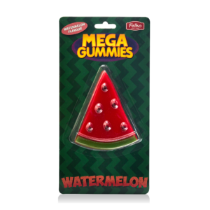 mega gummies watermelon 120g 12pces x1