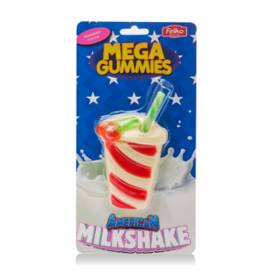 cny mega gummies american milkshake 120g 9pces x1