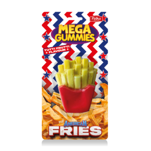 mega gummies american fries 120g 11pces x1
