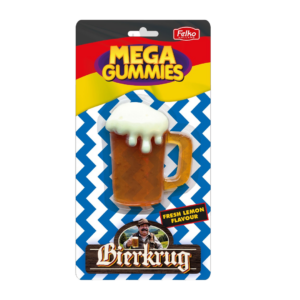 mega gummies german beer 120g 11pces x1
