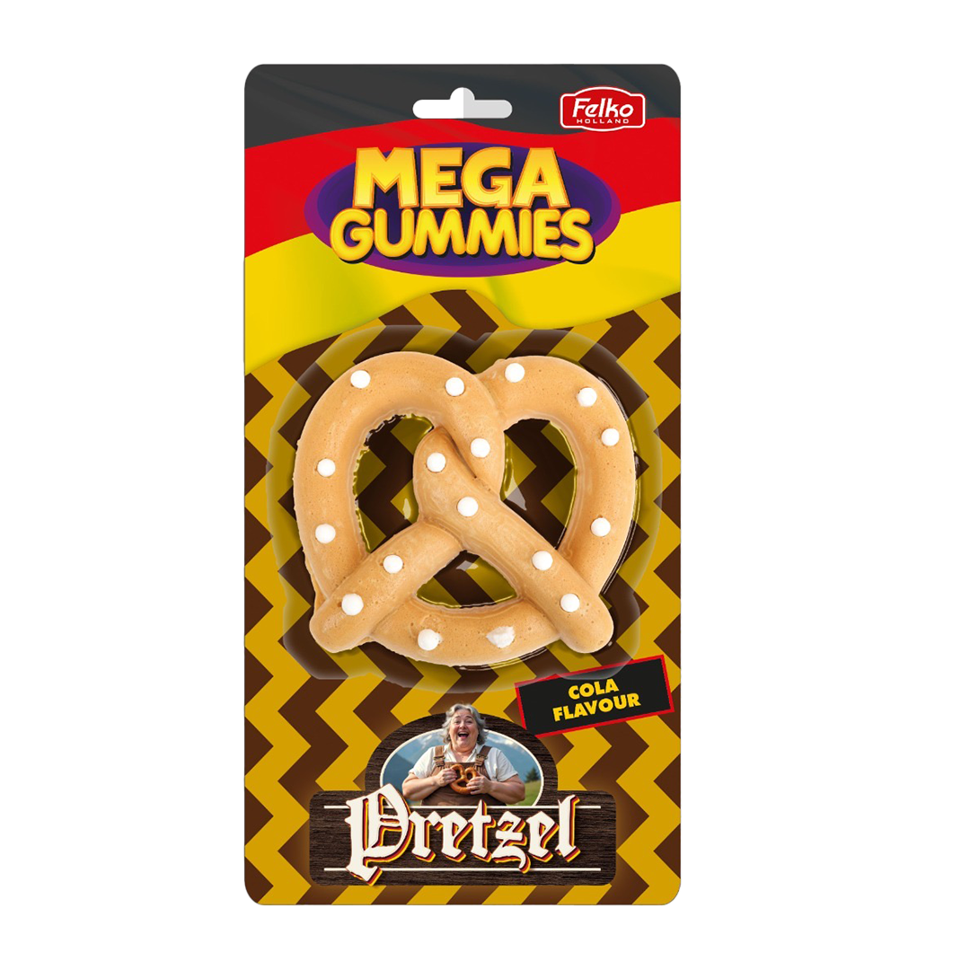 mega gummies german pretzel 120g 10pces x1 mega gummies german pretzel 120g 10pces x1