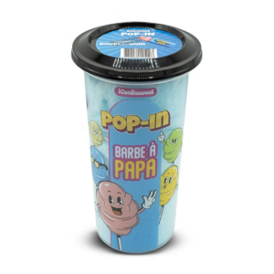 iconik sweet pop in barbe a papa saveur bubble gum 60g x12