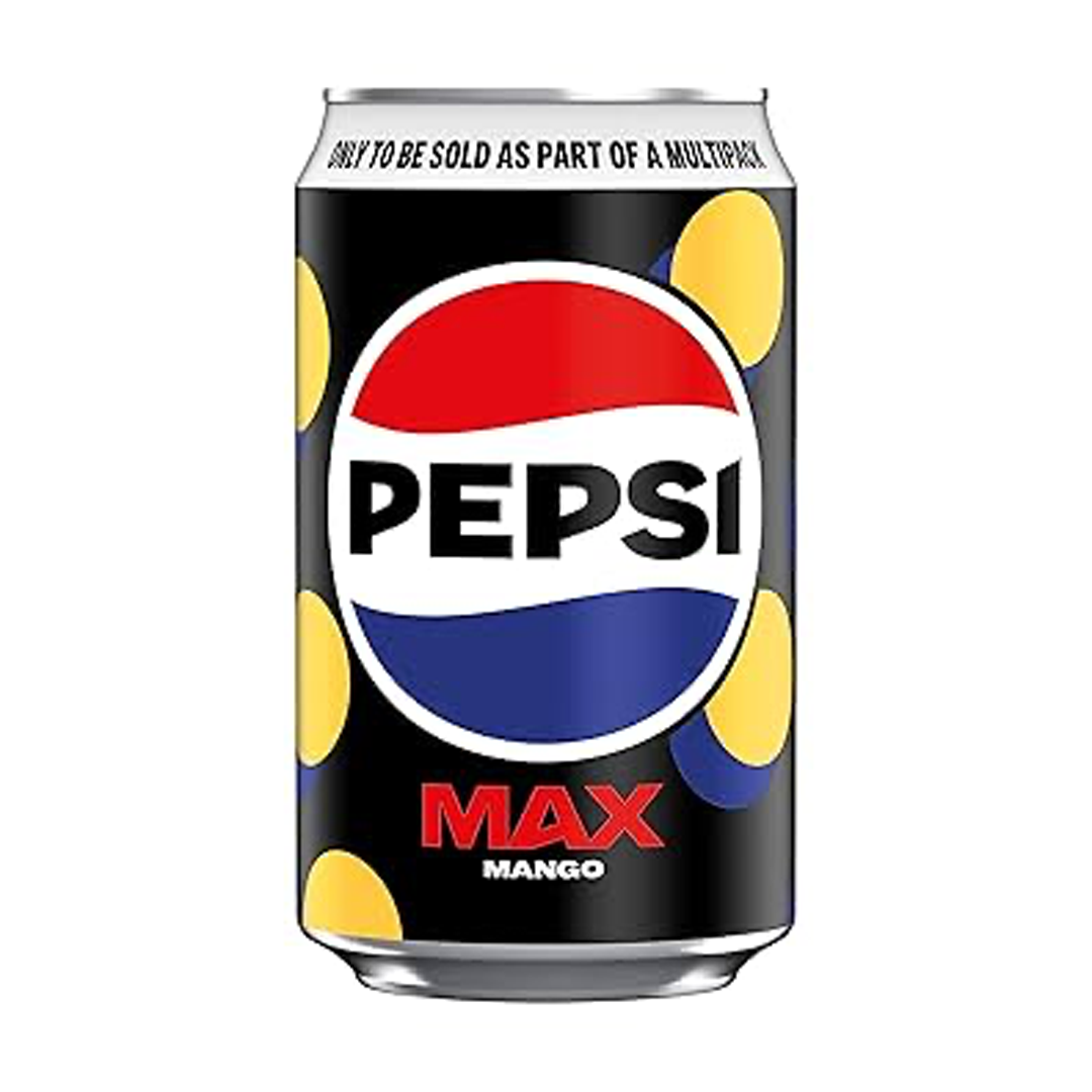 pepsi max mango ean can 330ml x20 pepsi max mango ean can 330ml x20