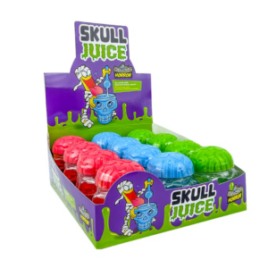 skull juice 12pces display horror tower halloween 90g