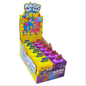 magic dip box 12pces box funny candy fiesta x1