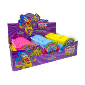 jelly roll machine 12pces box funny candy fiesta x1