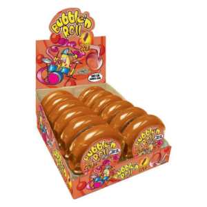 bubble n roll cola 12pces box funny candy fiesta x1