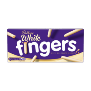 cadbury fingers white 114g x20