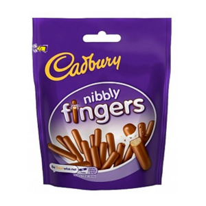 cadbury fingers nibbly bag 125g x8