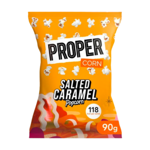 proper popcorn salted caramel 90g x8