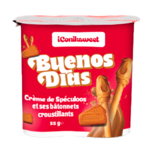 iconik sweet buenos dias creme de speculoos et batonnÊts 55g x24