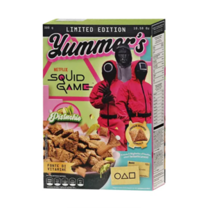 squid game cereal with pistachio 300g x12