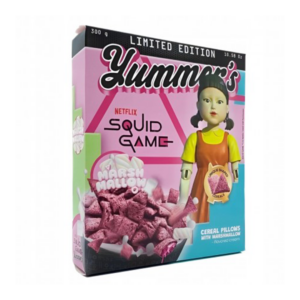 squid game cereal with marshmallow 300g x12