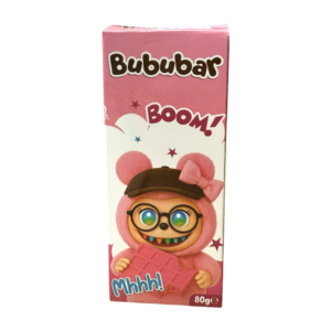 bububar chocolate with pistachio 80g x12