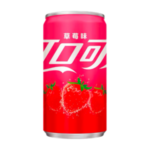 cny coca cola strawberry mini can 200ml x24