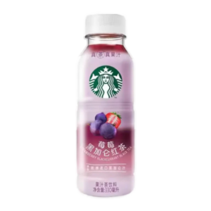 cny starbucks strawberry blackcurrant black tea 330ml x15