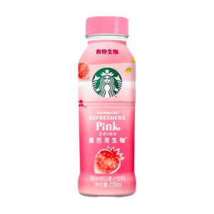 cny starbucks pink drinks strawberry 270ml x15