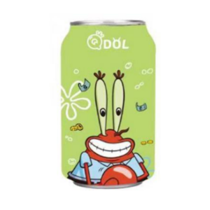 cny qdol bob l'eponge lime saveur citron vert 330ml x24