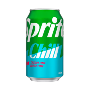 sprite chill cherry lime us 355ml x12