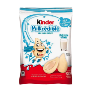 cny kinder milkredible white chocolate cocoa flavor 105g x12