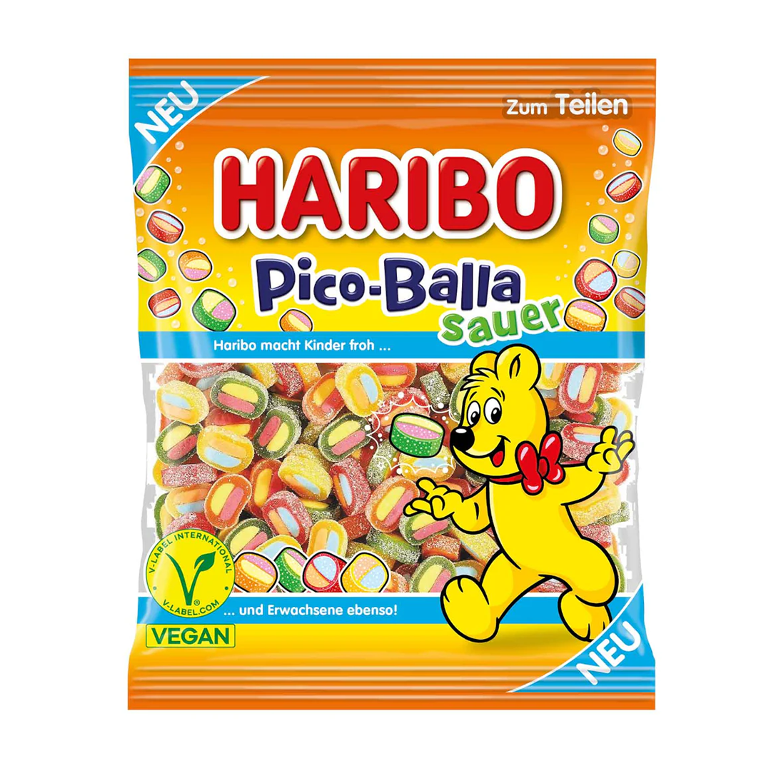 haribo bonbons vÉgÉtaliens pico balla 160g x40 haribo bonbons vÉgÉtaliens pico balla 160g x40