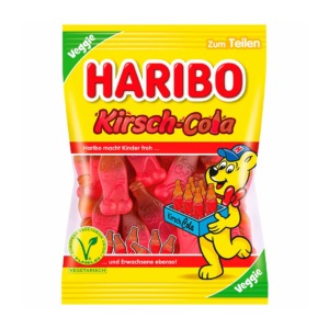 haribo bonbons vÉgÉtariens bouteilles goÛt cerise cola 175g x17