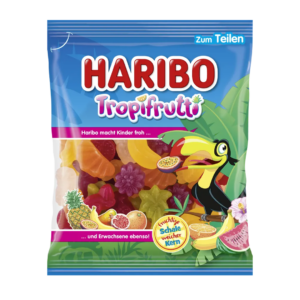 haribo bonbons tropifrutti 175g x18