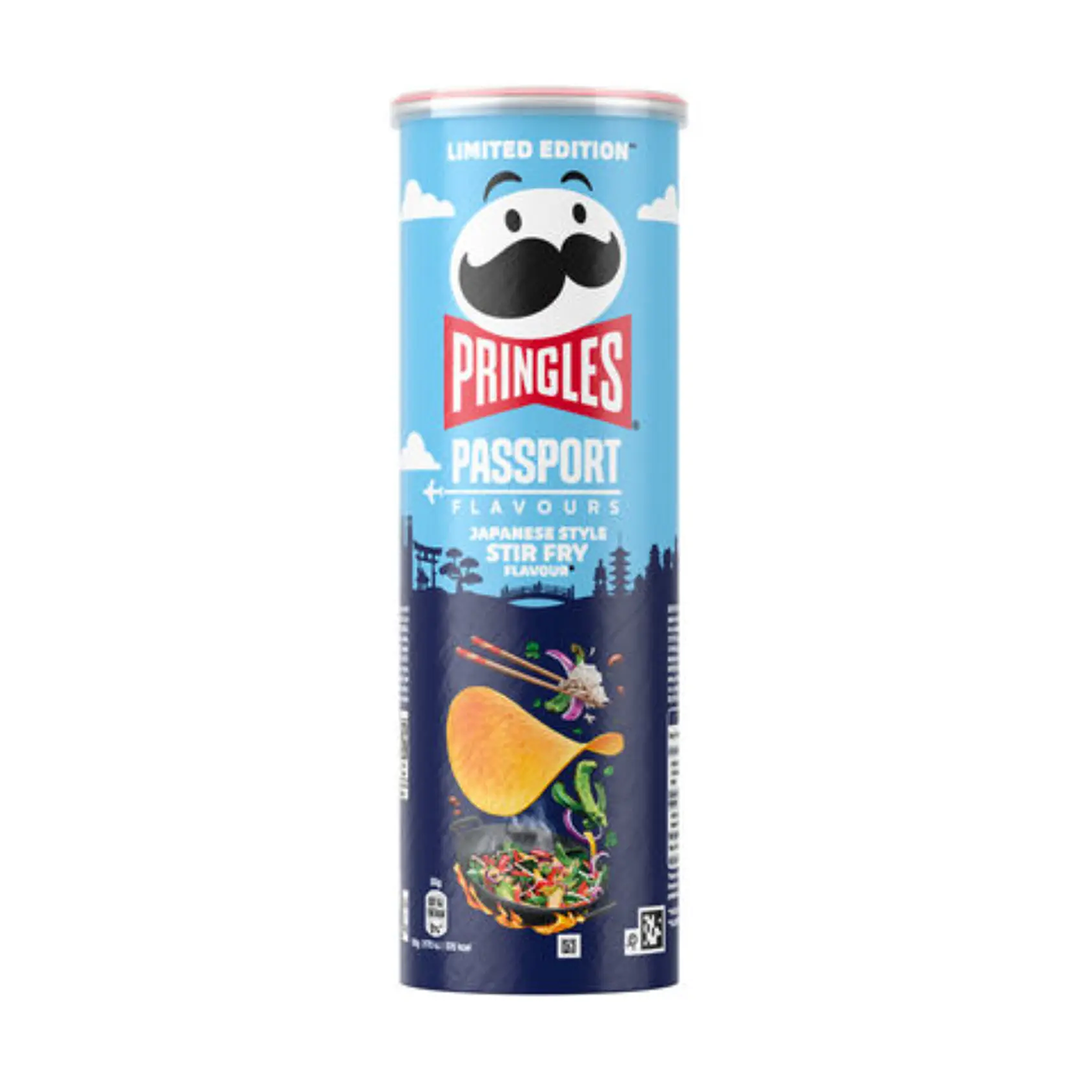 pringles passport japanese style stir fry 165g x19 pringles passport japanese style stir fry 165g x19