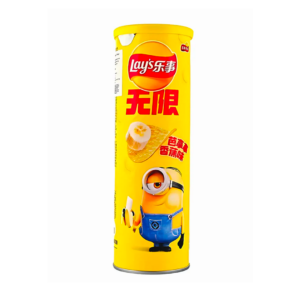 lay's stax banana les minions 90g x24
