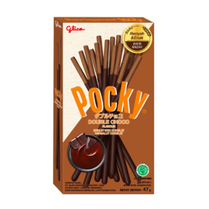 cny pocky biscuit stick double choco 47g x10