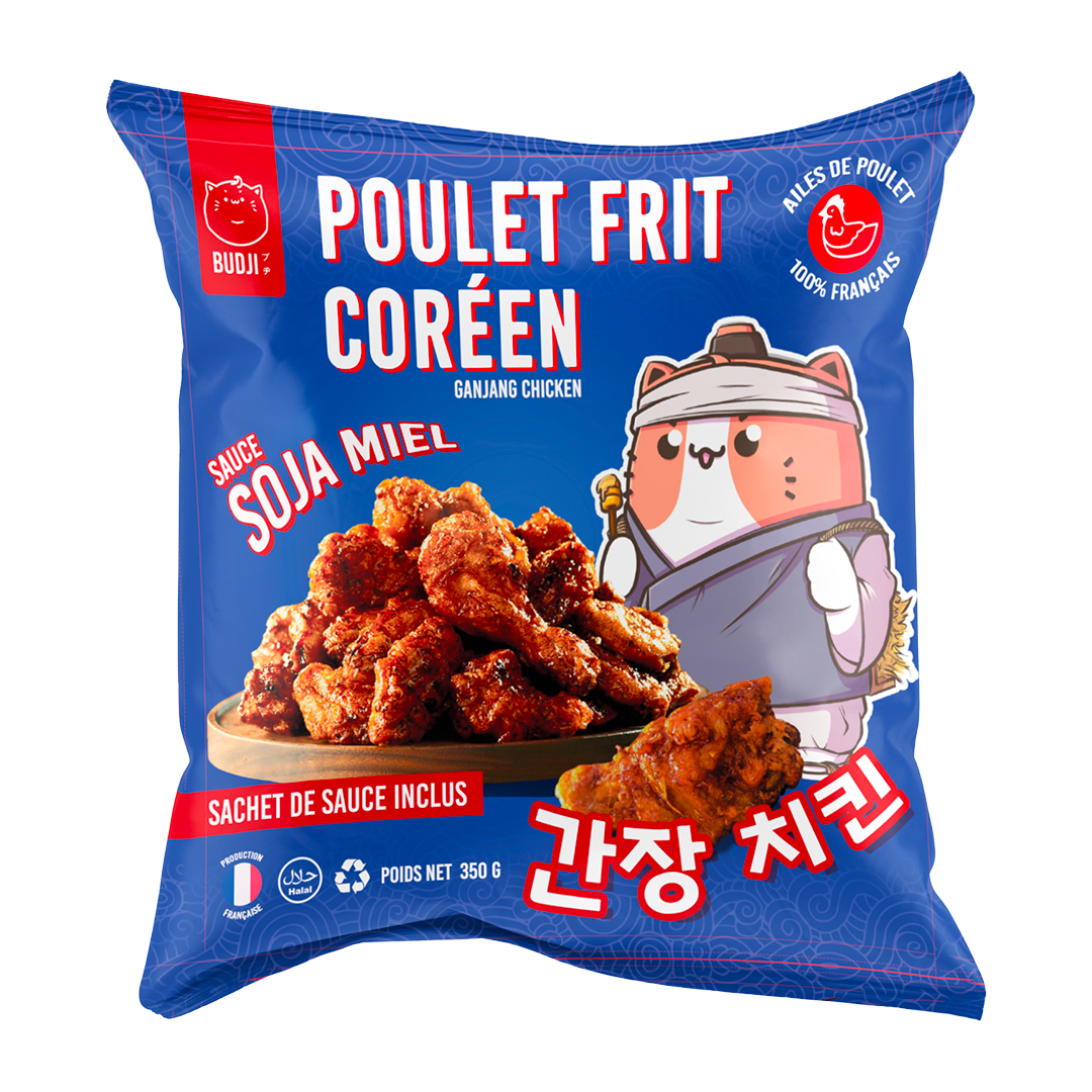 cny budji poulet frit corÉen honey soy 350g x12 cny budji poulet frit corÉen honey soy 350g x12