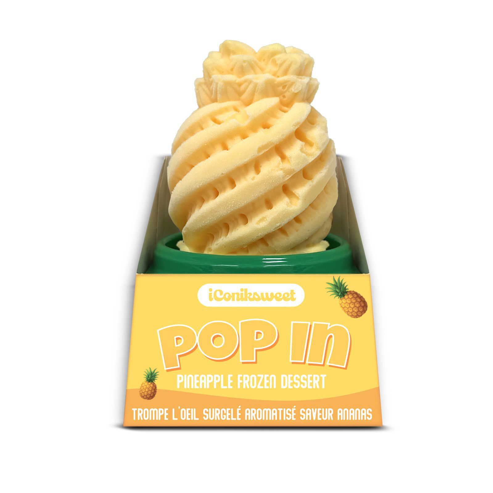 cny iconik sweet pop in trompe l'oeil ananas 75g x12 cny iconik sweet pop in trompe l'oeil ananas 75g x12
