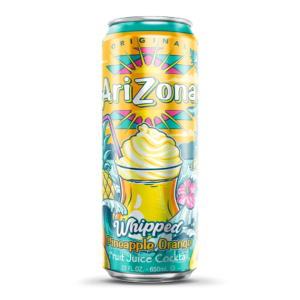arizona whipped pineapple orange 650ml x24