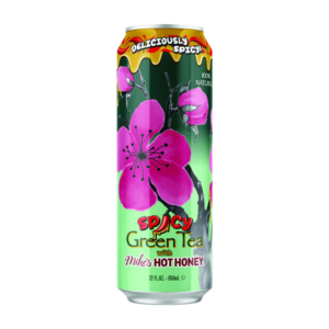 arizona spicy green tea hot honey 650ml x24