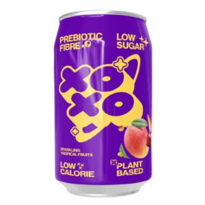 xoxo soda prebiotique tropical 330ml x12