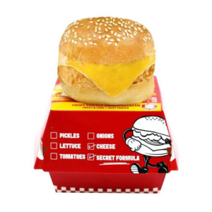 trompe l'oeil hamburger 100g x24
