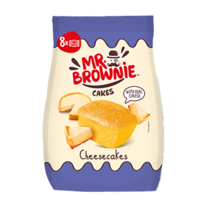mr brownie brownies cheesecake (8pces) 200g x12